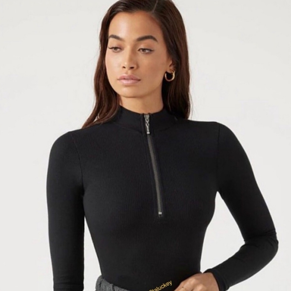 Joah Brown Midnight Black Bodysuit